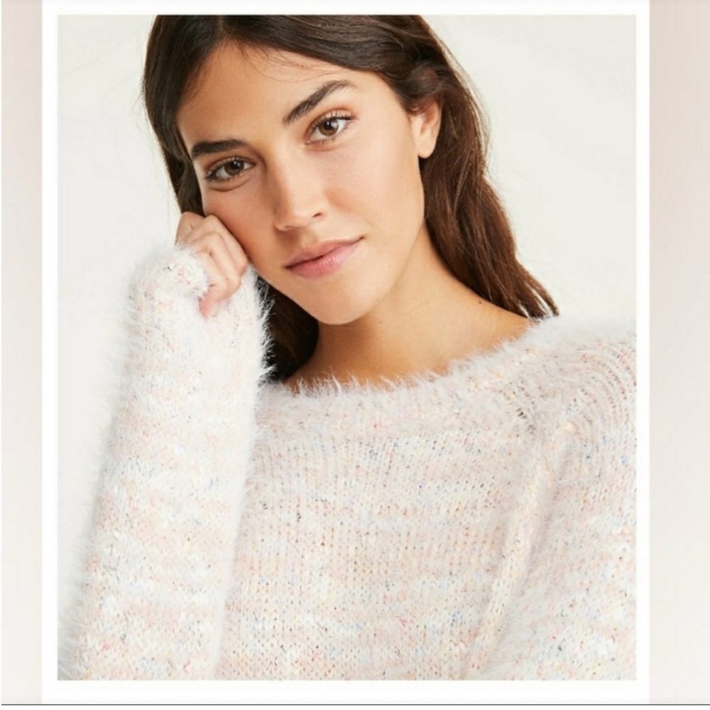 NWOT LOFT Lou & Grey Oversized Pullover Sweater